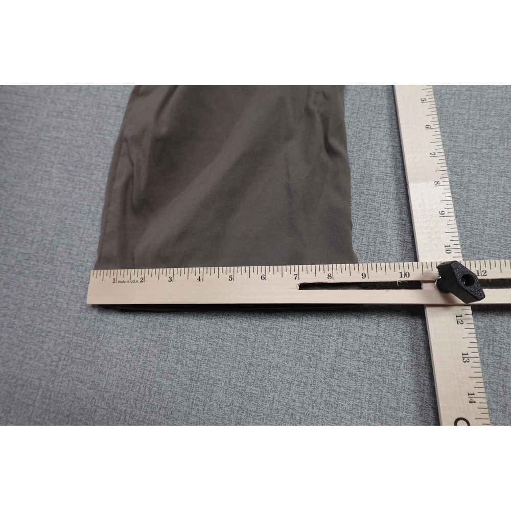 PrAna Chino Pants Mens 36x30 Brown Slim Fit Stretch Travel Casual Microfiber - Picture 6 of 11